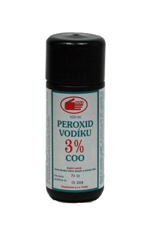 Peroxid vodíku 3% COO roztok 100 ml