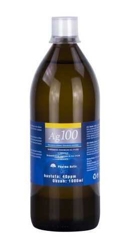 Pharma Activ Koloidní stříbro Ag.100 40 ppm 1000 ml Pharma Activ