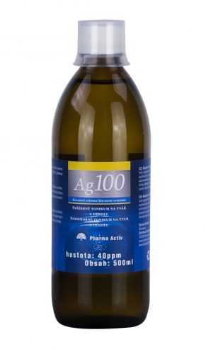 Pharma Activ Koloidní stříbro Ag.100 40 ppm 500 ml Pharma Activ