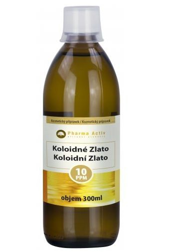 Pharma Activ Koloidní zlato 10 ppm 300 ml Pharma Activ