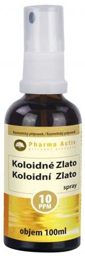 Pharma Activ Koloidní zlato 10 ppm spray 100 ml Pharma Activ