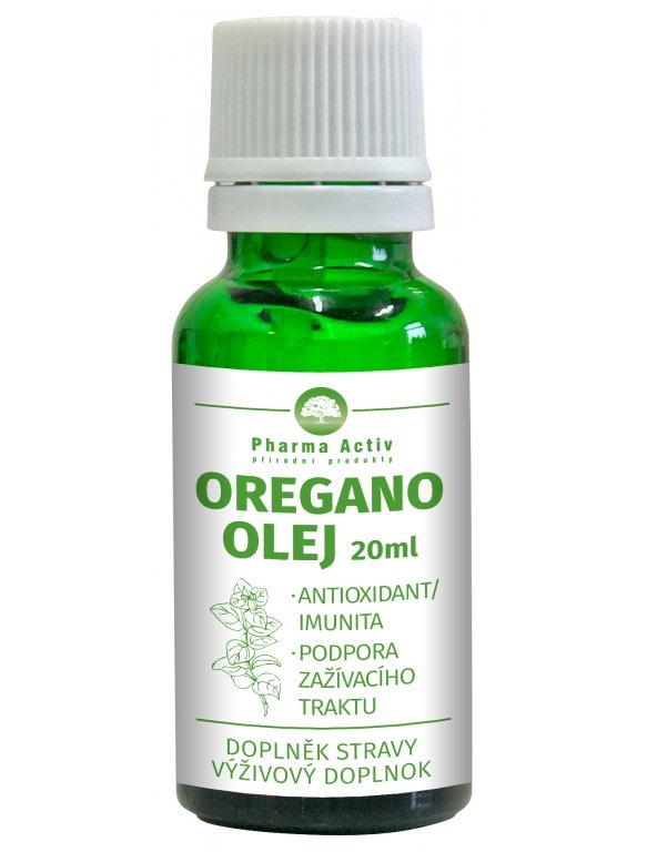 Pharma Activ Oregano olej s kapátkem 20 ml Pharma Activ