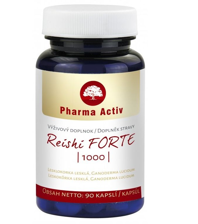 Pharma Activ Reishi FORTE 1000 90 kapslí Pharma Activ