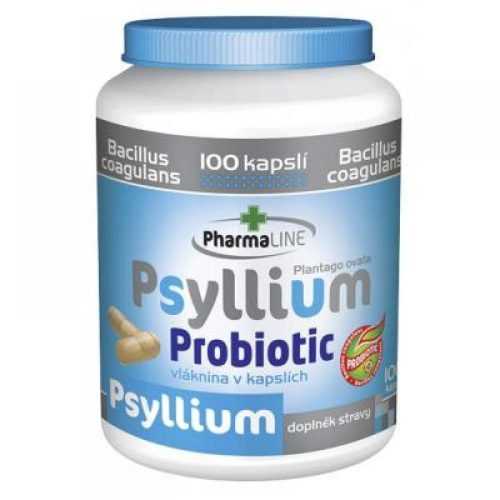 Pharmaline Psyllium Probiotic 100 kapslí Pharmaline