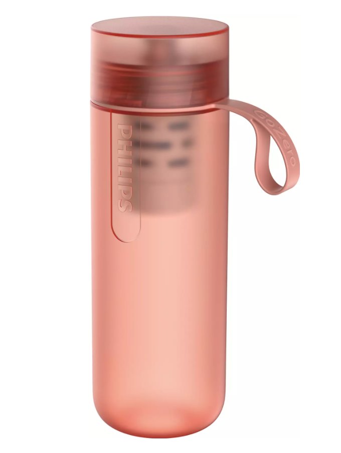 Philips GoZero Fitness Filtrační lahev 590 ml red pink Philips