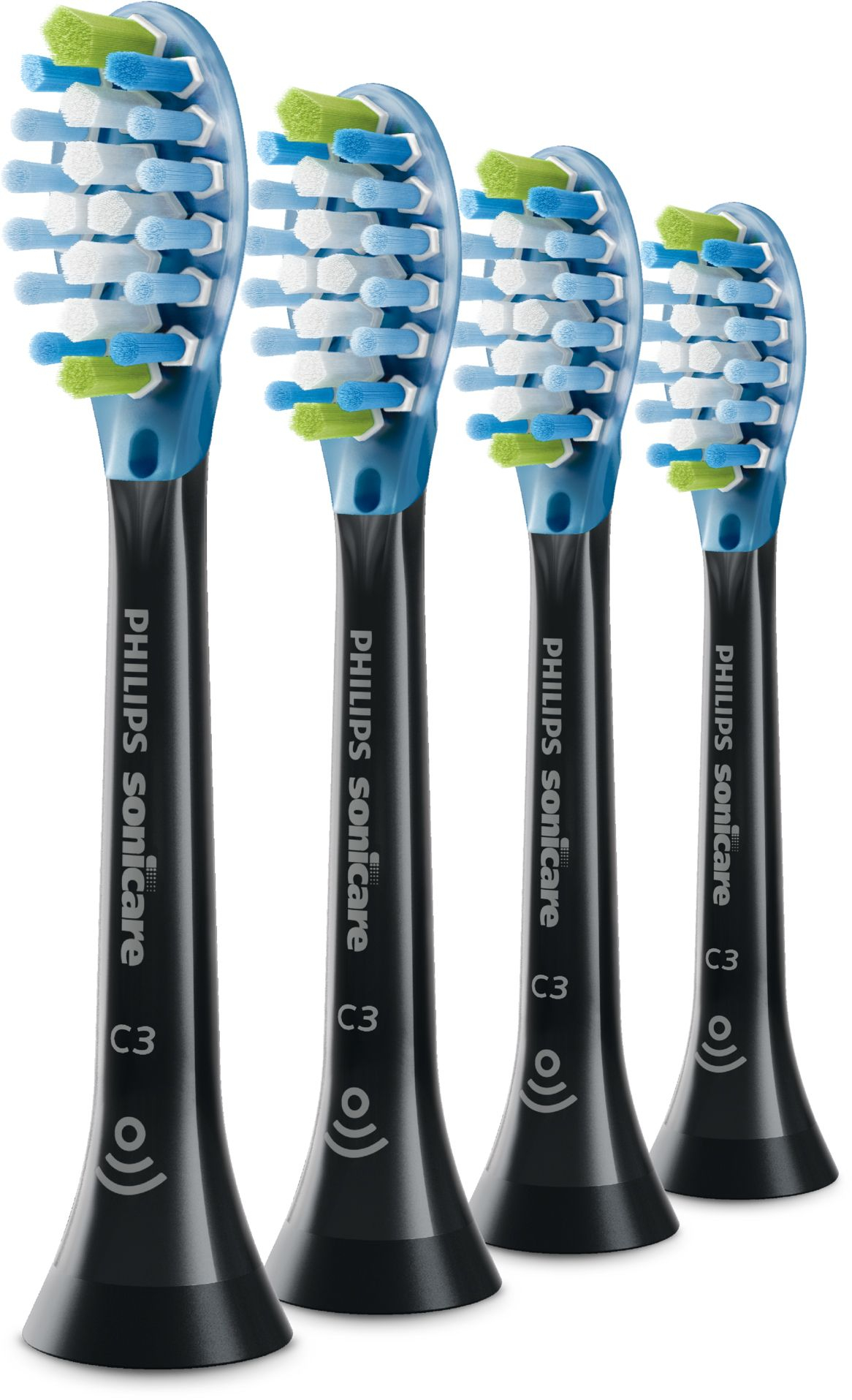 Philips Sonicare Premium Plaque Defence HX9044/33 black náhradní hlavice 4 ks Philips Sonicare