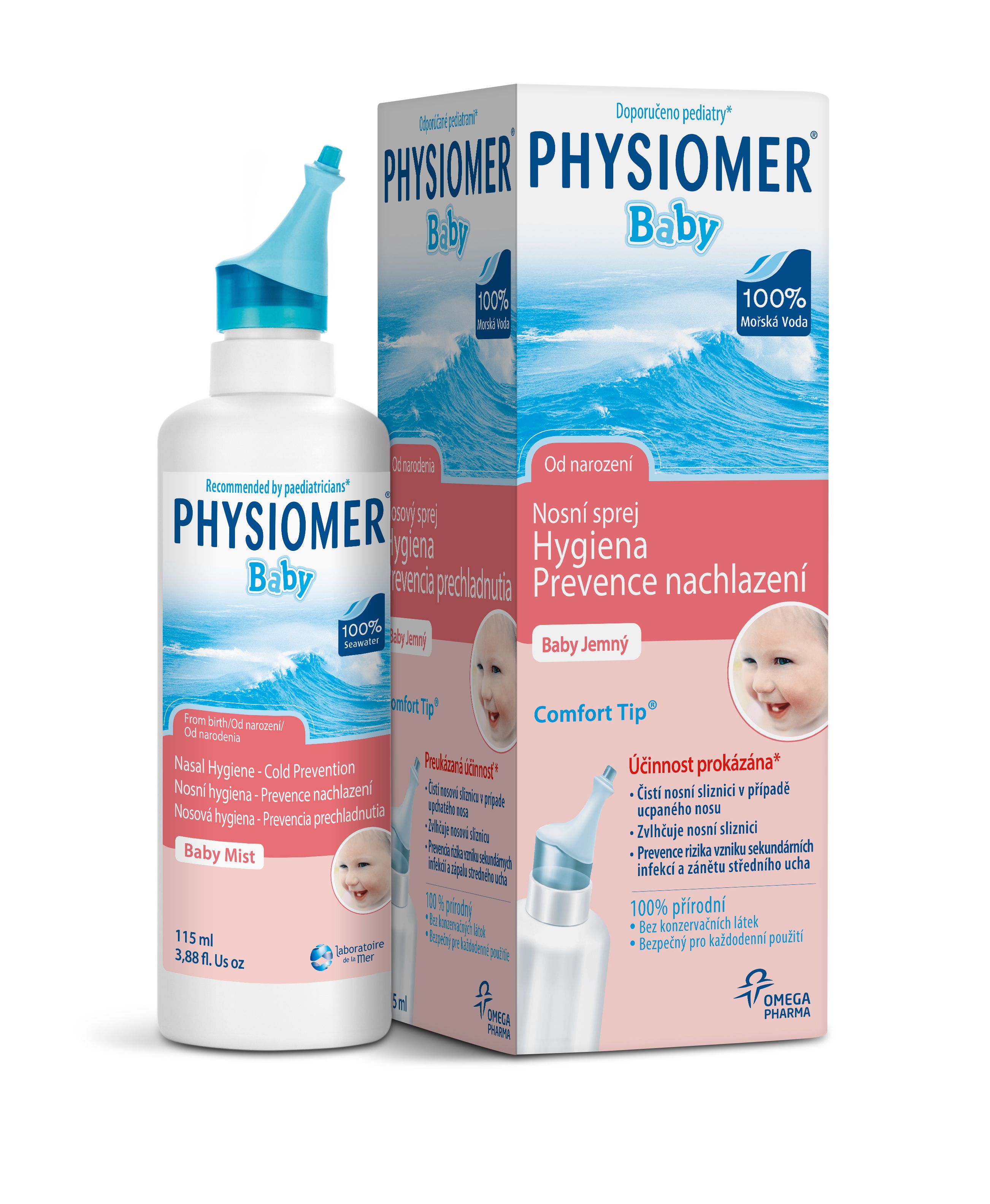 Physiomer Baby nosní sprej 115 ml Physiomer