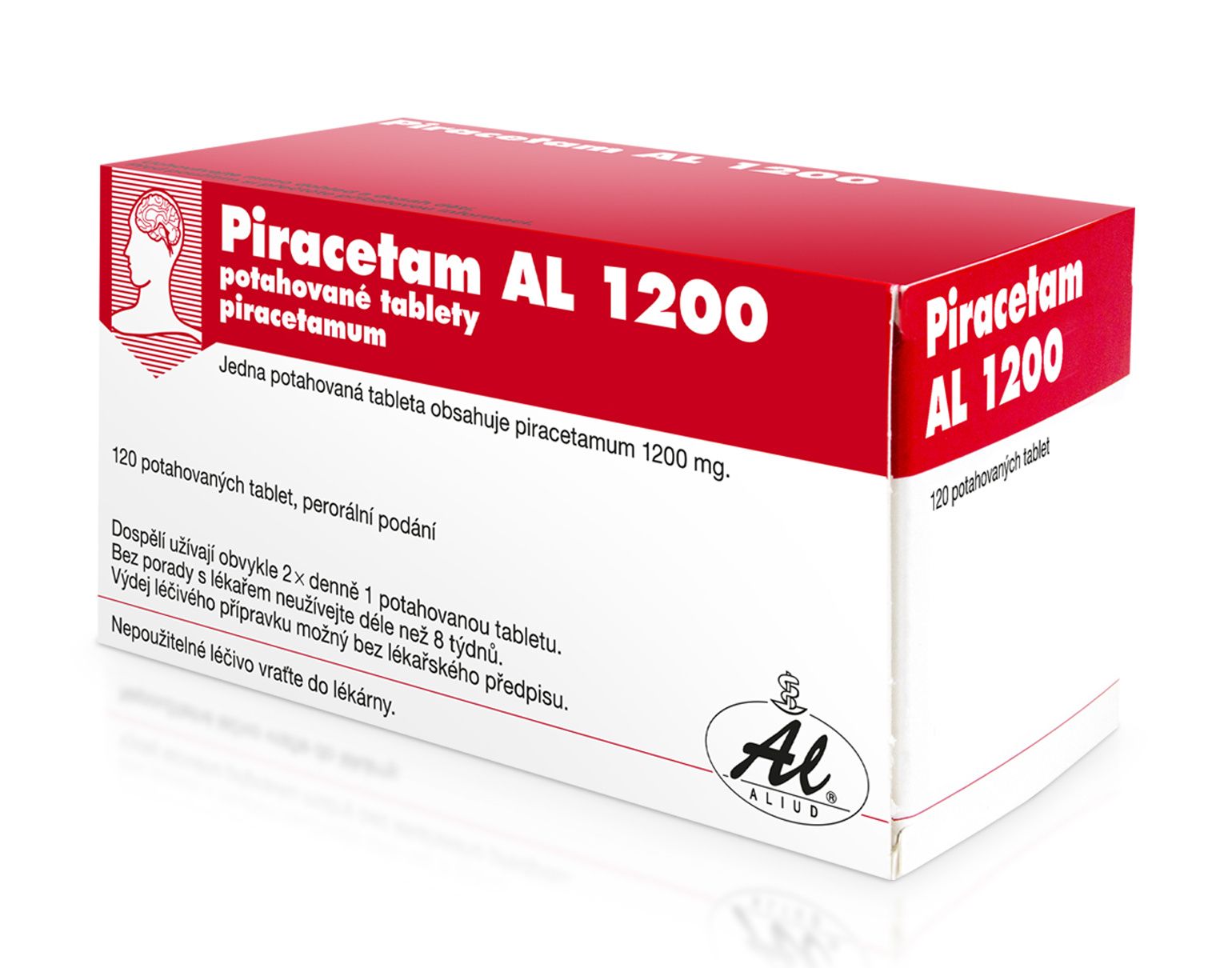 Piracetam AL 1200 mg 120 potahovaných tablet Piracetam