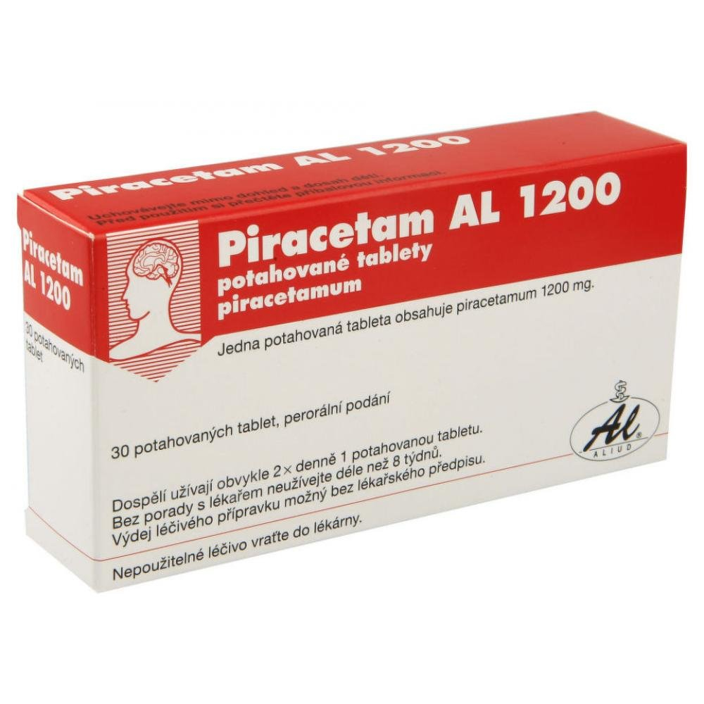 Piracetam AL 1200 mg 30 potahovaných tablet Piracetam