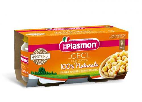 Plasmon Cizrna s dýní příkrm od ukončeného 8. měsíce 2x80 g Plasmon