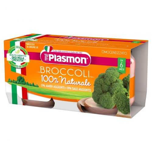 Plasmon První lžička brokolice příkrm od ukončeného 6. měsíce 2x80 g Plasmon