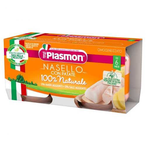 Plasmon Štikozubec s brambory příkrm od ukončeného 6. měsíce 2x80 Plasmon