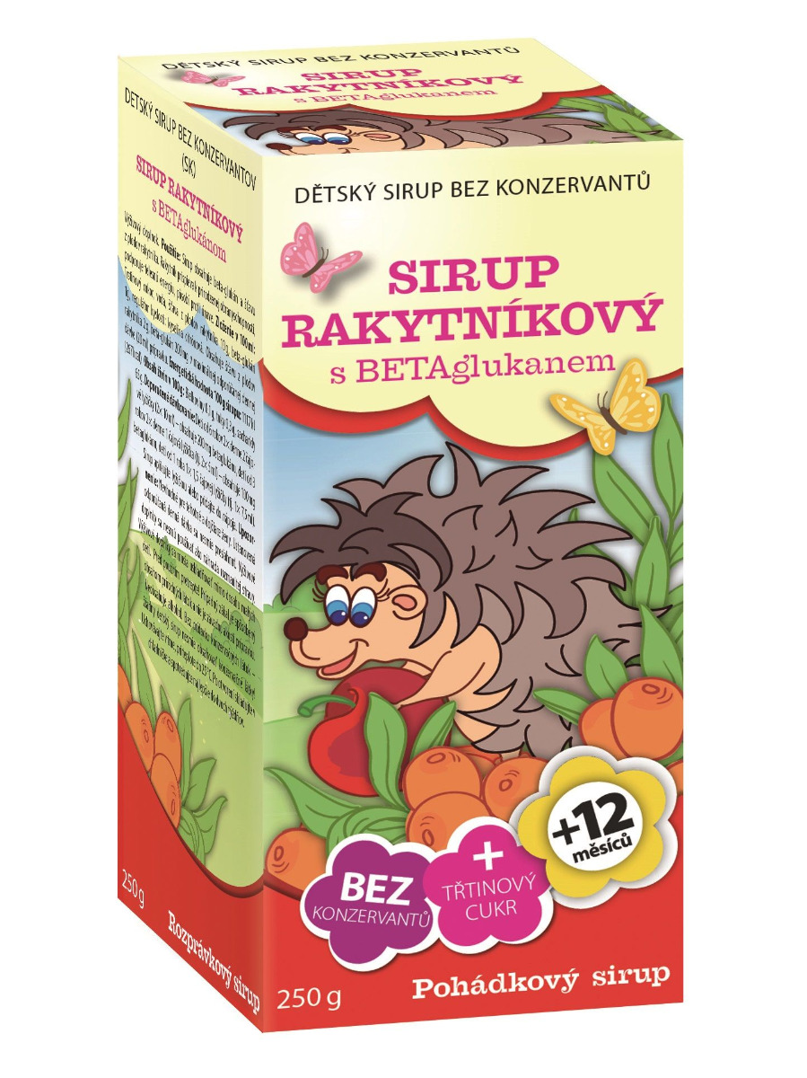 Pohádkový sirup Rakytníkový 250 g Pohádkový sirup