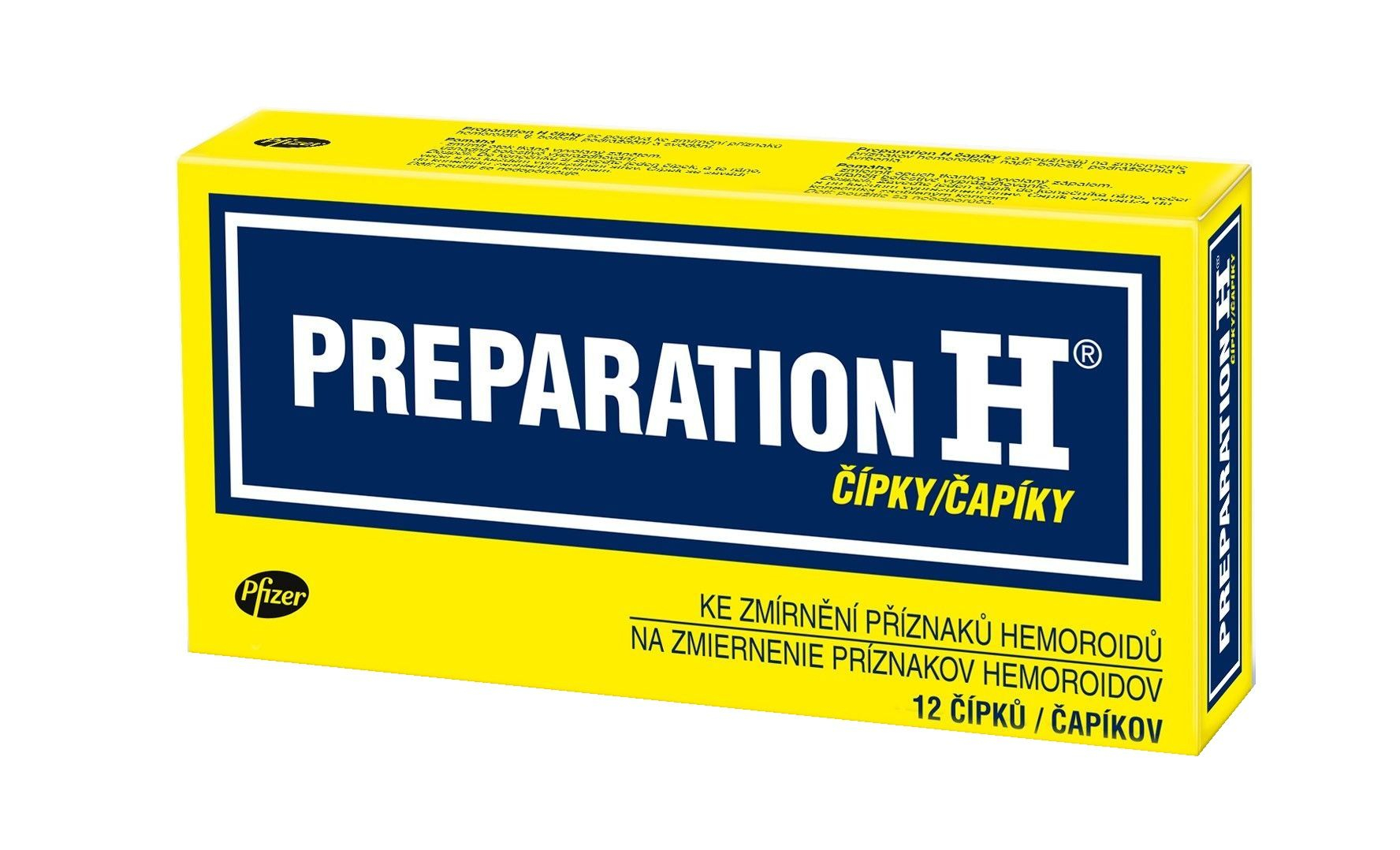 Preparation H 12 čípků Preparation H