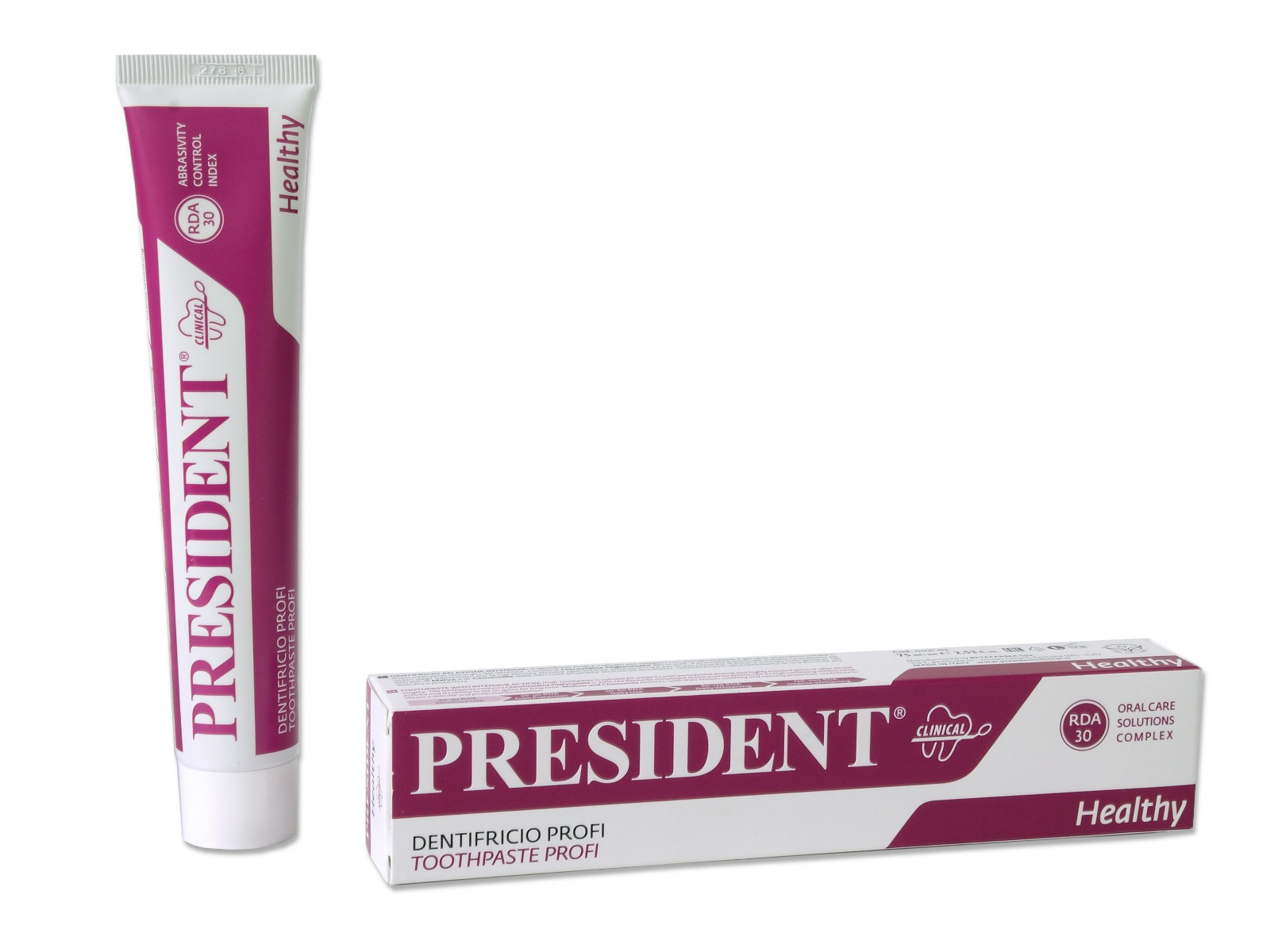 President Profi Zubní pasta s chlorhexidinem 75 ml President