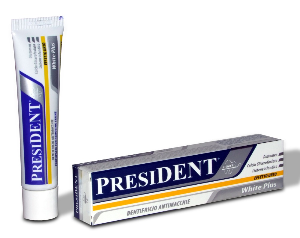 President Zubní pasta proti pigmentům White Plus 30 ml President