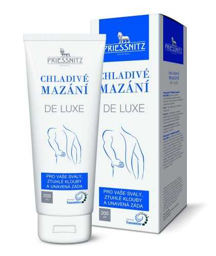 Priessnitz De Luxe chladivé mazání 200 ml Priessnitz