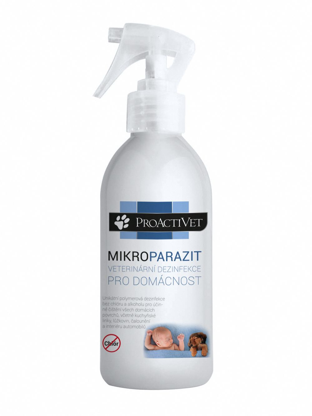 Proactivet Mikroparazit veterinární dezinfekce 250 ml Proactivet