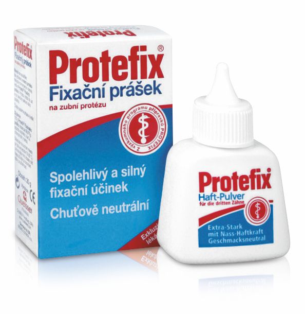 Protefix Fixační prášek na zubní protézu 20 g Protefix