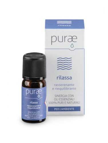 Purae Rilassa Směs esenciálních olejů pro relaxaci a odpočinek 10 ml Purae