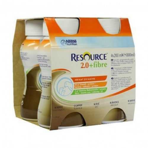 RESOURCE® 2.0 kcal Fibre kávový 4x200 ml RESOURCE®