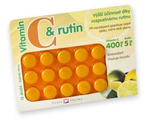 ROSEN C+rutin 400 mg drg.15 Rosen