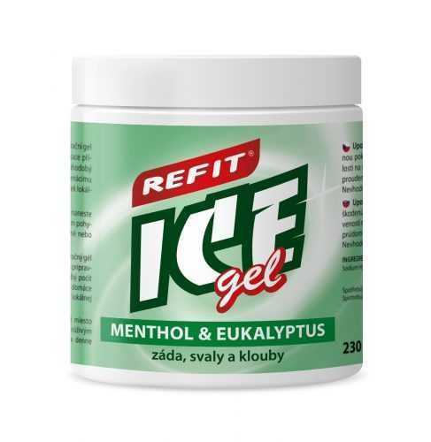 Refit ice Masážní gel s mentholem a eukalyptem 230 ml Refit ice