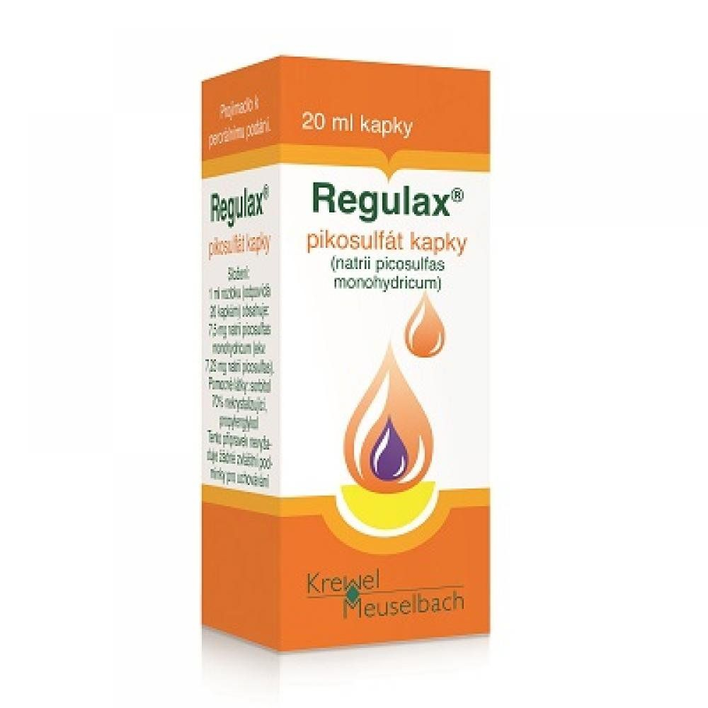 Regulax Pikosulfát kapky 20 ml Regulax