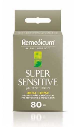 Remedicum SUPER SENSITIVE pH testovací proužky 80 ks Remedicum