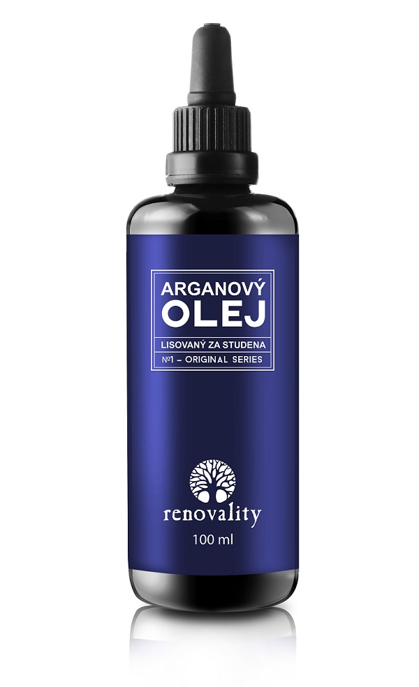 Renovality Arganový olej lisovaný za studena 100 ml Renovality