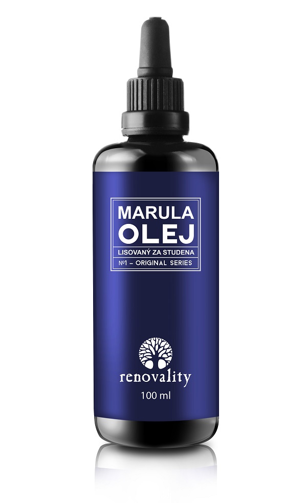 Renovality Marulový olej za studena lisovaný 100 ml Renovality