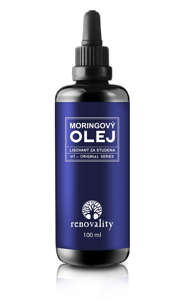 Renovality Moringový olej lisovaný za studena 100 ml Renovality