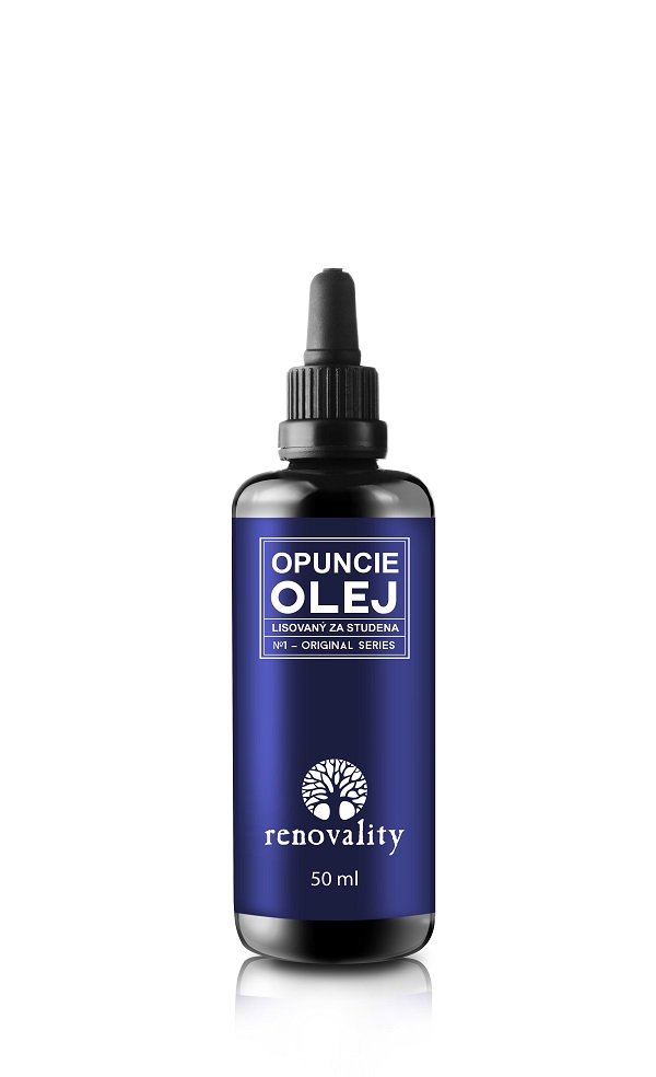 Renovality Opuncie olej za studena lisovaný 50 ml Renovality