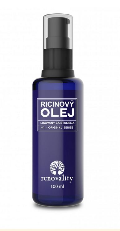 Renovality Ricinový olej lisovaný za studena 100 ml Renovality