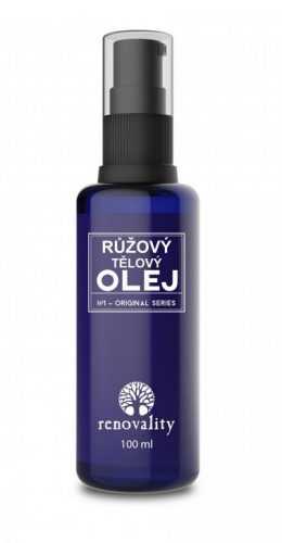 Renovality Růže masážní a tělový olej 100 ml Renovality