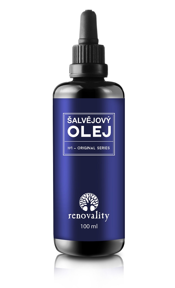 Renovality Šalvějový olej 100 ml Renovality