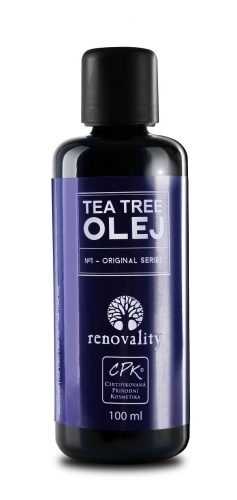 Renovality Tea Tree olej s kapátkem 100 ml Renovality