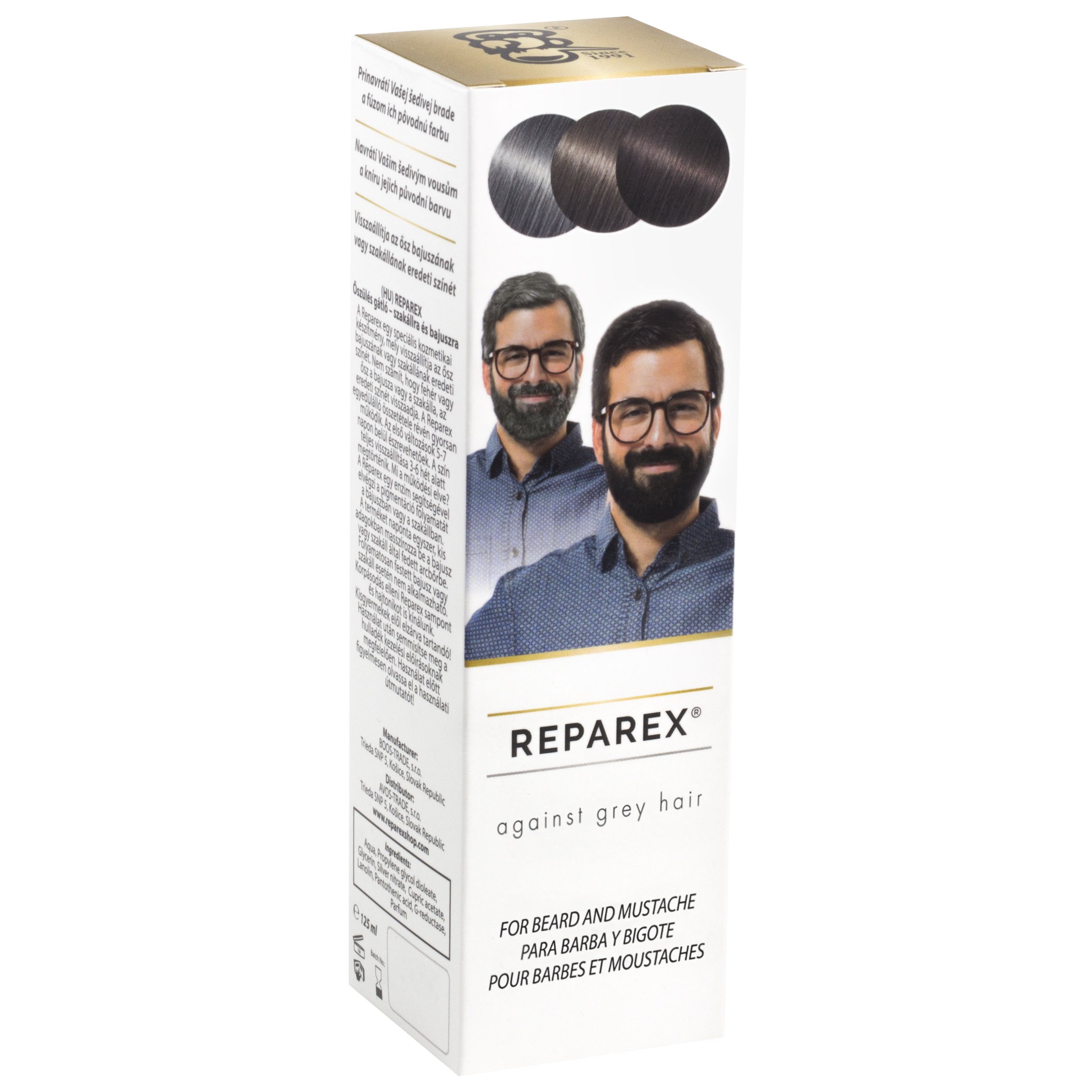 Reparex Na vousy a knír 125 ml Reparex