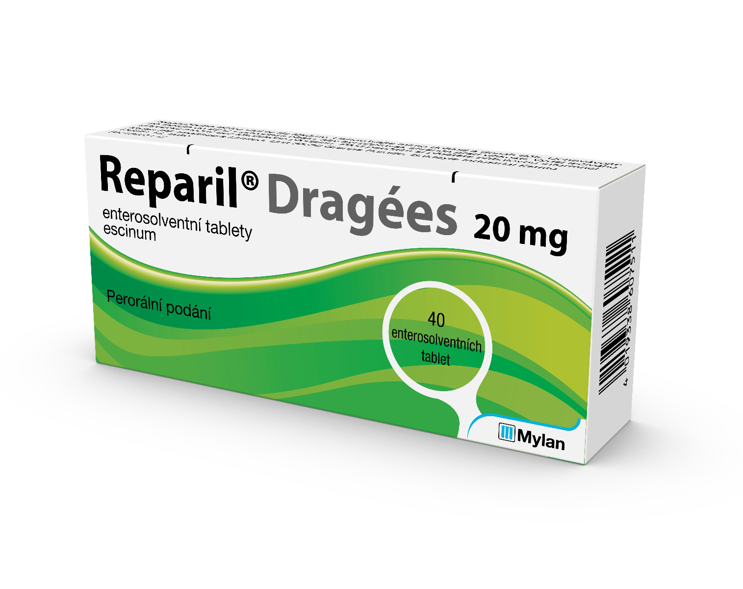 Reparil Dragées 20 mg 40 tablet Reparil