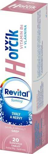 Revital Hořčík + vitamin B6 příchuť grep 20 šumivých tablet Revital