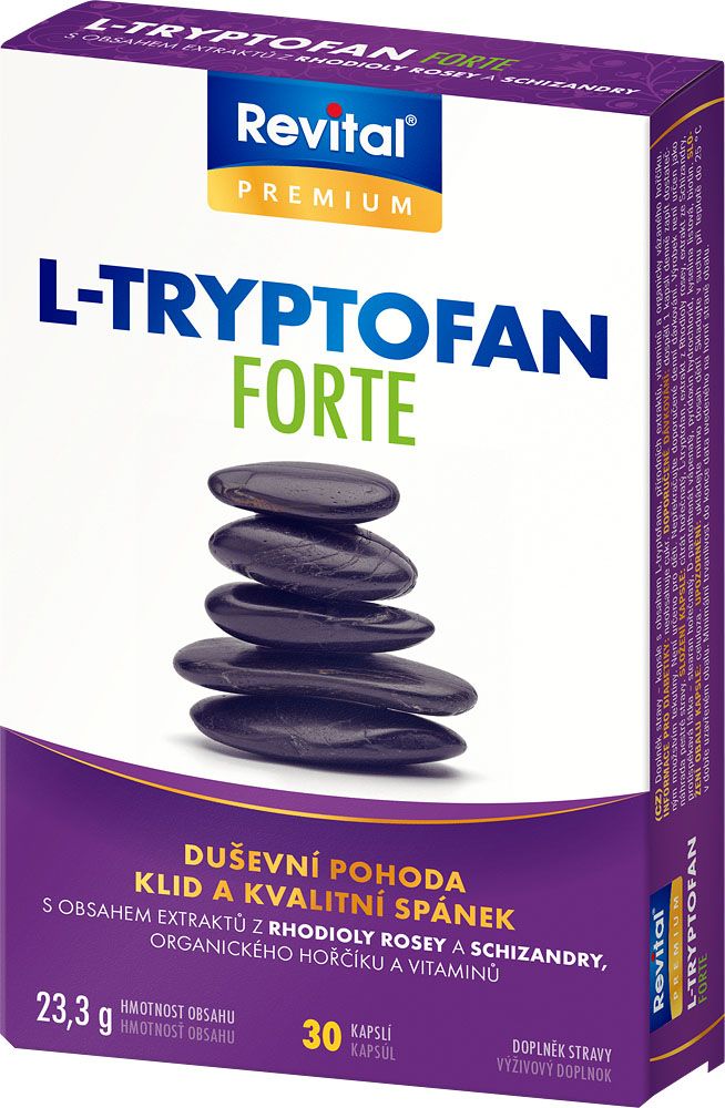Revital L-Tryptofan Forte 30 kapslí Revital