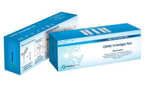 SAFECARE COVID-19 Antigen Rapid testovací sada 5 ks SAFECARE