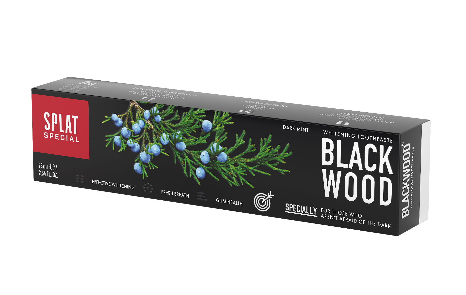 SPLAT Special BLACKWOOD černá zubní pasta 75 ml SPLAT