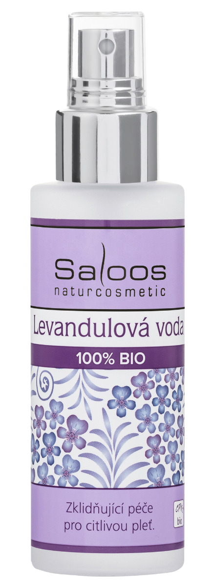 Saloos 100% BIO Levandulová voda 100 ml Saloos