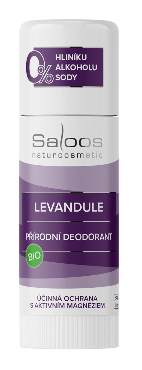Saloos BIO Přírodní deodorant Levandule 60 g Saloos