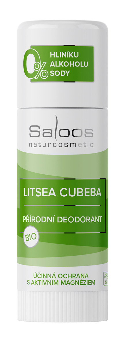 Saloos BIO Přírodní deodorant Litsea Cubeba 60 g Saloos