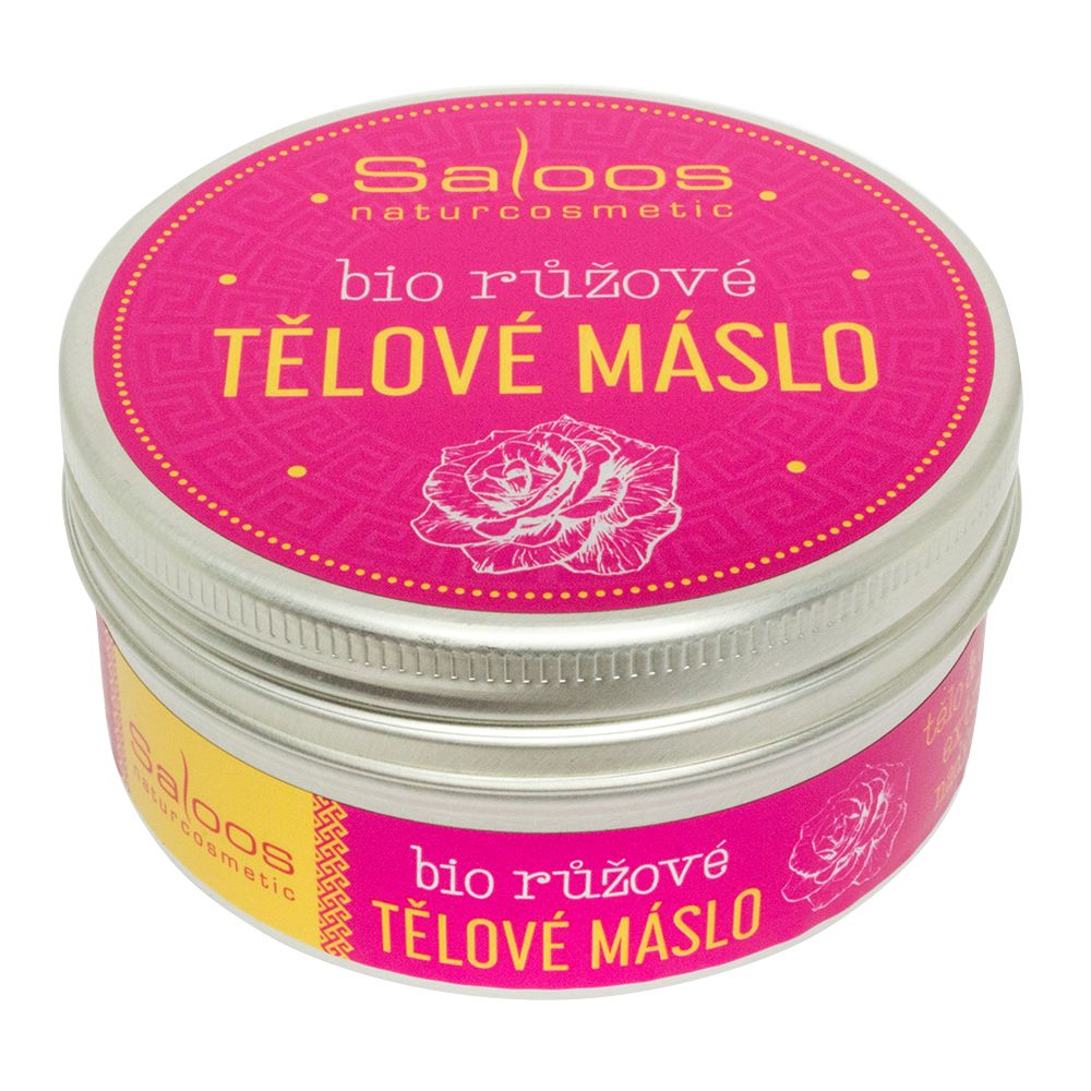 Saloos BIO Růžové tělové máslo 75 ml Saloos