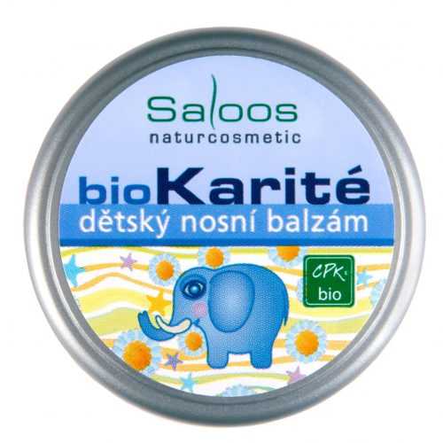 Saloos Bio Karité Dětský nosní balzám 19 ml Saloos