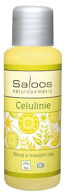 Saloos Celulinie tělový a masážní olej 50 ml Saloos