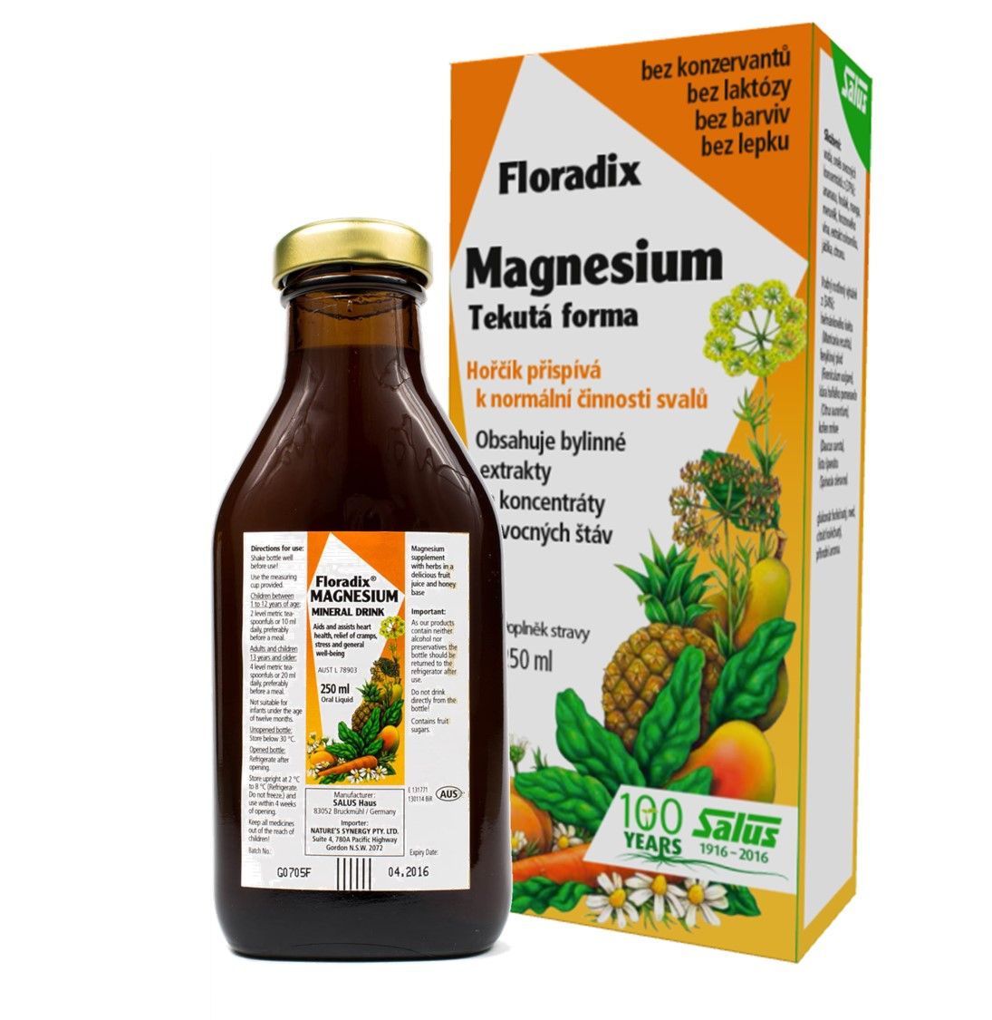 Salus Floradix Magnesium 250 ml Salus